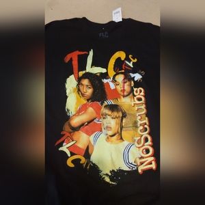 EPC men women unisex t shirt black TLC 2 2X